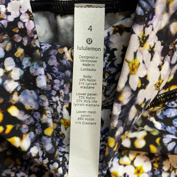 Lululemon Wunder Under Crop High Rise *Roll Down Scallop Full-On Luxtreme 23” - Picture 4 of 11